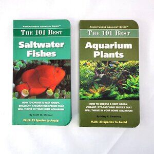 The 101 Best Saltwater Fishes & Aquarium Plants Books Set By TFH Publications